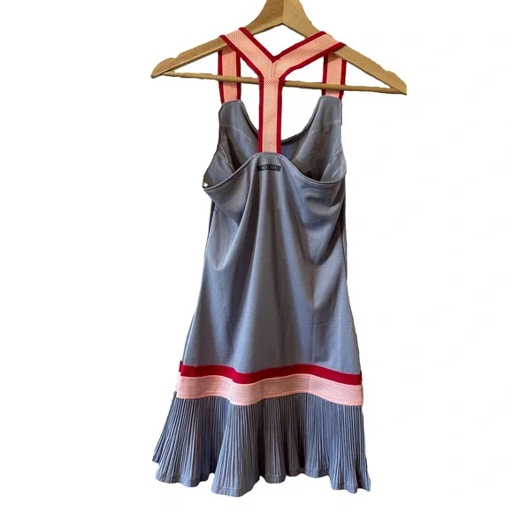 ADIDAS Court Sport Tennis Dress with Ruffled Skirt - Picture 4 of 10